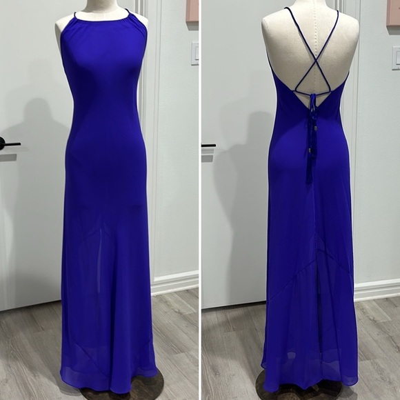 Victoria's Secret Dresses & Skirts - Victoria’s Secret Purple Maxi Gown - 0